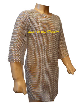Medieval Knight Light Weight Butted Maille Large Chest 45